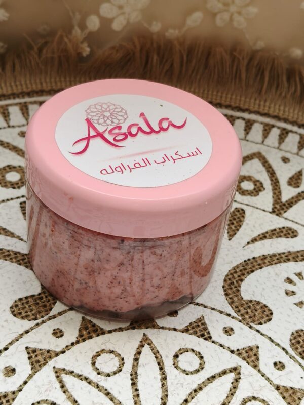 اسكراب الفراولة 2